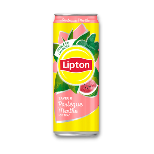lipton ice tea pastèque menthe 33cl - épicerie les 3 gourmets soft-drinks