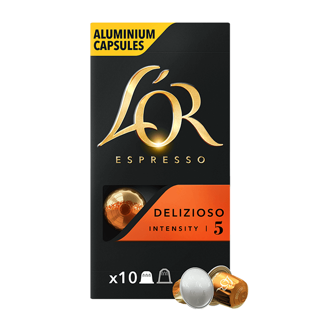 CAPSULES L'OR ESPRESSO Delizioso x 10 - épicerie les 3 gourmets Cafés, Thés et Boissons Chaudes