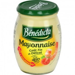 BENEDICTA BX MAYONNAISE 510G - épicerie les 3 gourmets condiments-et-sauces