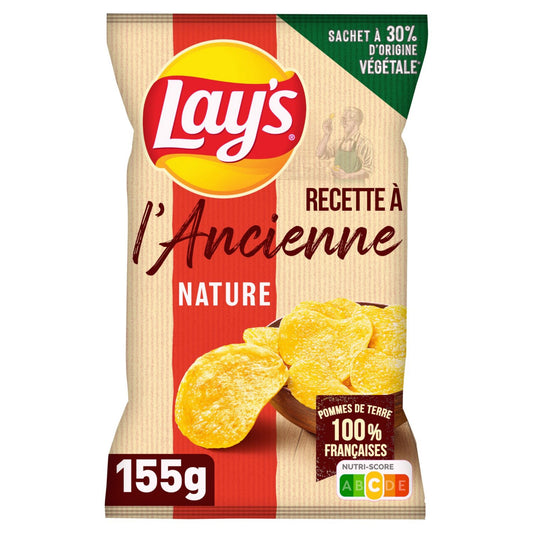 Chips Lay's Paysanne 155g - épicerie les 3 gourmets chips-et-aperitifs