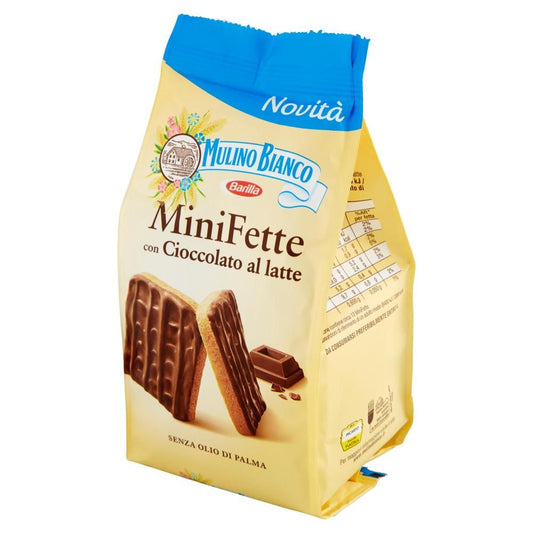 MULINO BIANCO MINI FETE CIOCC. LATTE - épicerie les 3 gourmets biscuits-et-gateaux