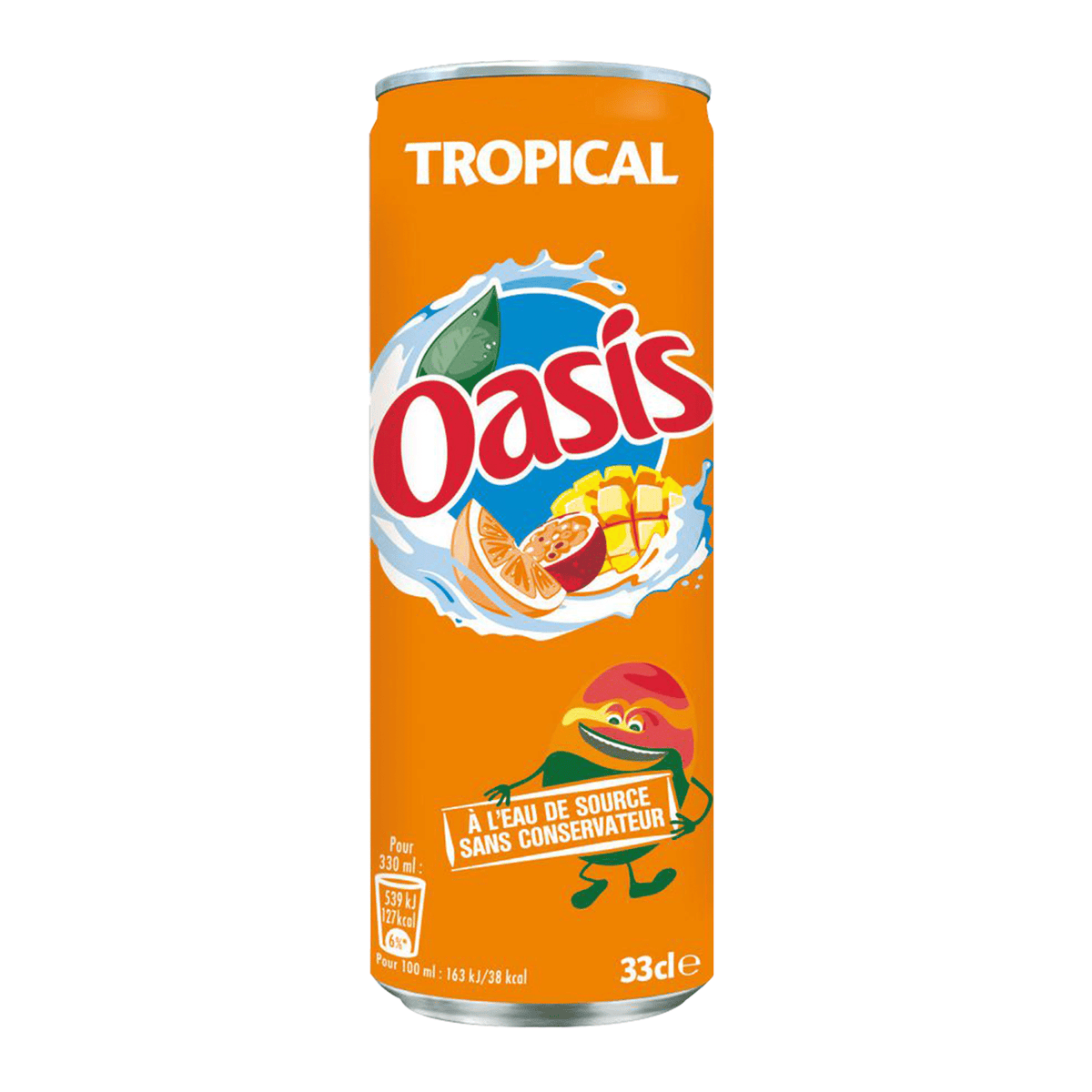 oasis tropical 33cl - épicerie les 3 gourmets soft-drinks