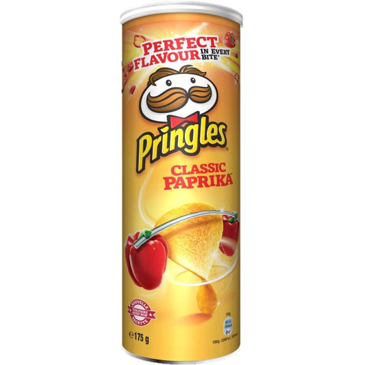 PRINGLES PAPRIKA BTE 175G - épicerie les 3 gourmets chips-et-aperitifs