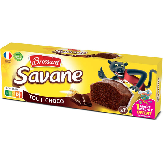 BROSSARD SAVANE TOUT.CHOCO 310g - épicerie les 3 gourmets biscuits-et-gateaux