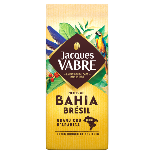 JACQUES VABRE Café moulu notes de bahia Brésil 250g - épicerie les 3 gourmets Cafés, thés et boissons chaudes