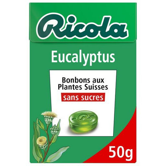 RICOLA EUCALYPTUS - épicerie les 3 gourmets bonbons