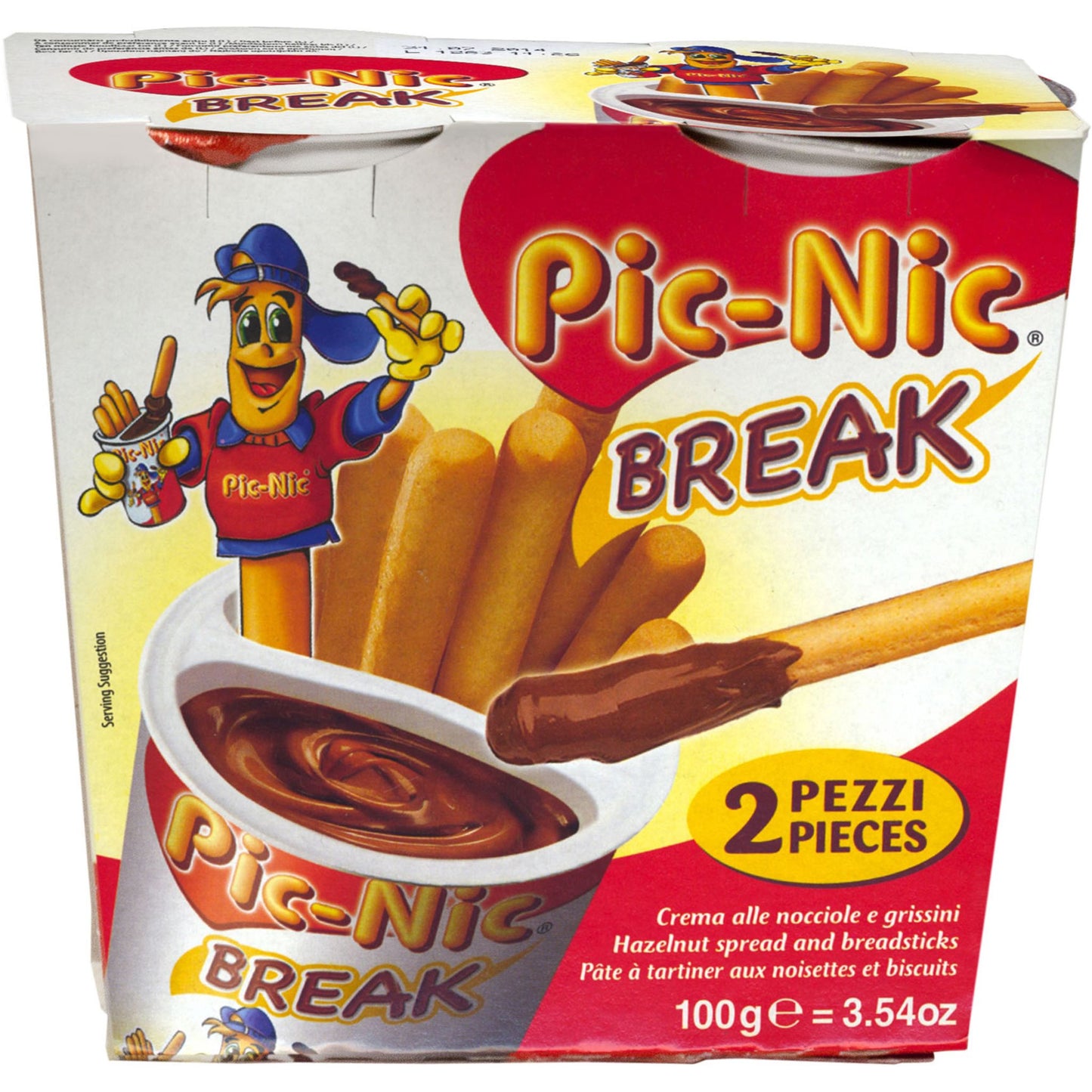 PIC-NIC Pic-Nic break pack 2x50g - épicerie les 3 gourmets biscuits