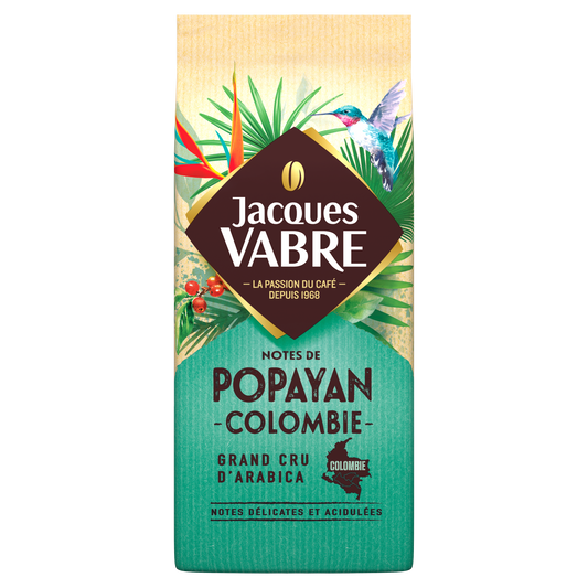 JACQUES VABRE Café moulu de Popayan Colombie 250g - épicerie les 3 gourmets Cafés, thés et boissons chaudes