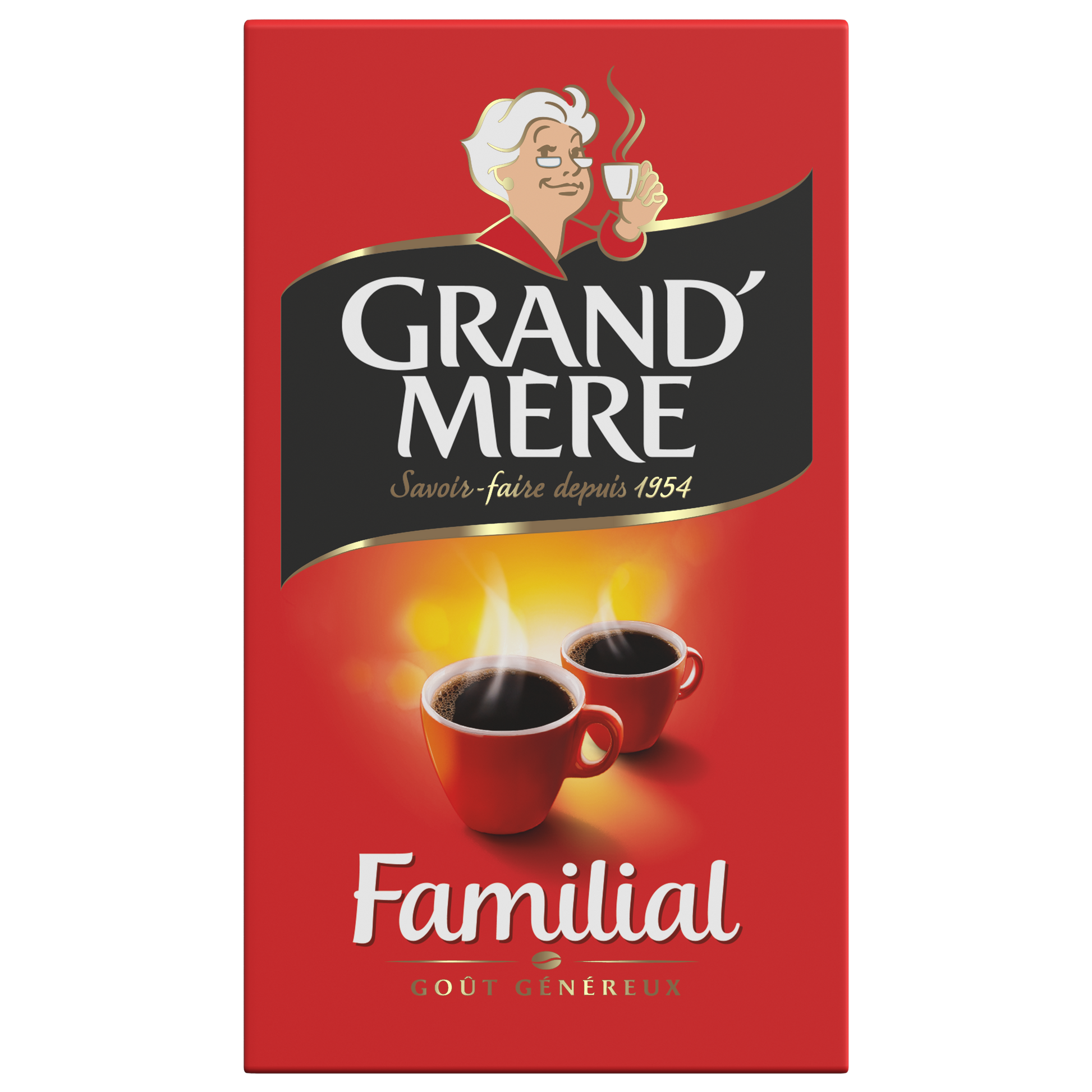 GRAND'MERE Café moulu familial goût généreux 250g - épicerie les 3 gourmets Cafés, thés et boissons chaudes