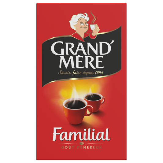 GRAND'MERE Café moulu familial goût généreux 250g - épicerie les 3 gourmets Cafés, thés et boissons chaudes