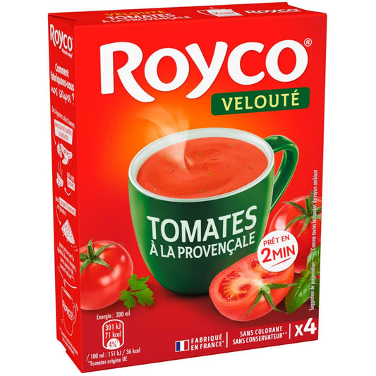 ROYCO Velouté de tomates à la provençale prêt en 2 min 4 sachets 80cl