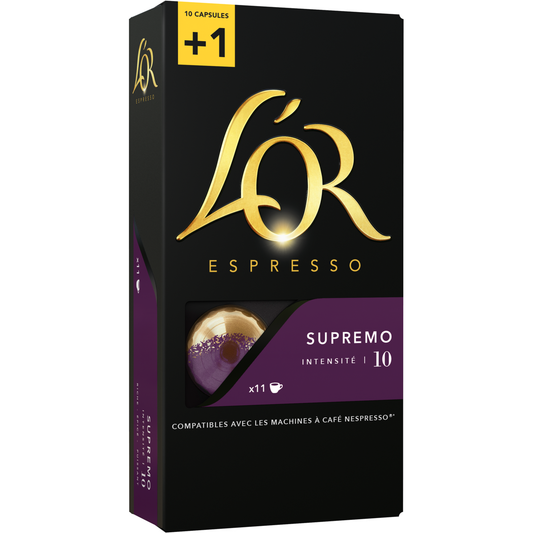 L'OR L'Or espresso supremo capsule x10  52G