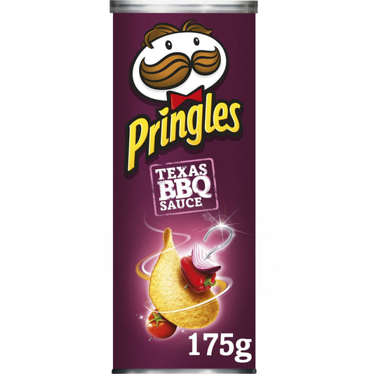 PRINGLES Chips tuiles sauce Texas barbecue 175g - épicerie les 3 gourmets chips-et-aperitifs