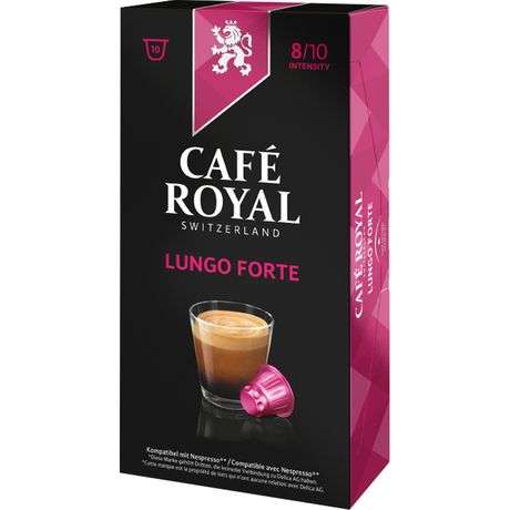CAFE ROYAL Capsules de café lungo 10 CAPSULE 52g – épicerie les 3