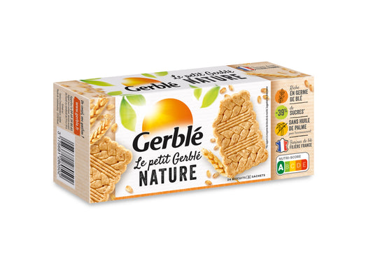 GERBLE BISCUITS COMPLET AU GERME DE BLÉ 210G - épicerie les 3 gourmets biscuits