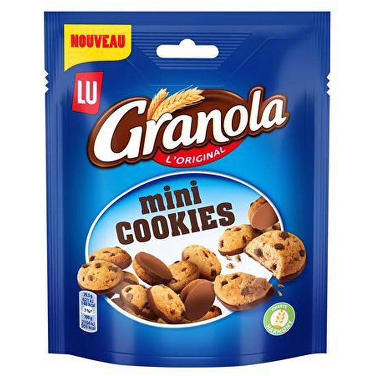 GRANOLA Mini cookies biscuits aux pépites de chocolat 110g - épicerie les 3 gourmets BISCUITS
