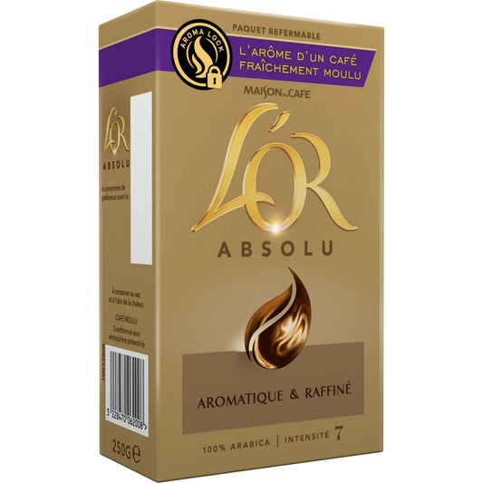 MAISON DU CAFE Maison Du Café L'Or moulu absolu aroma 250g - épicerie les 3 gourmets Cafés, thés et boissons chaudes