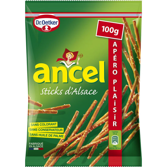 ANCEL Ancel Sticks étui 100g - épicerie les 3 gourmets Chips et apéritifs